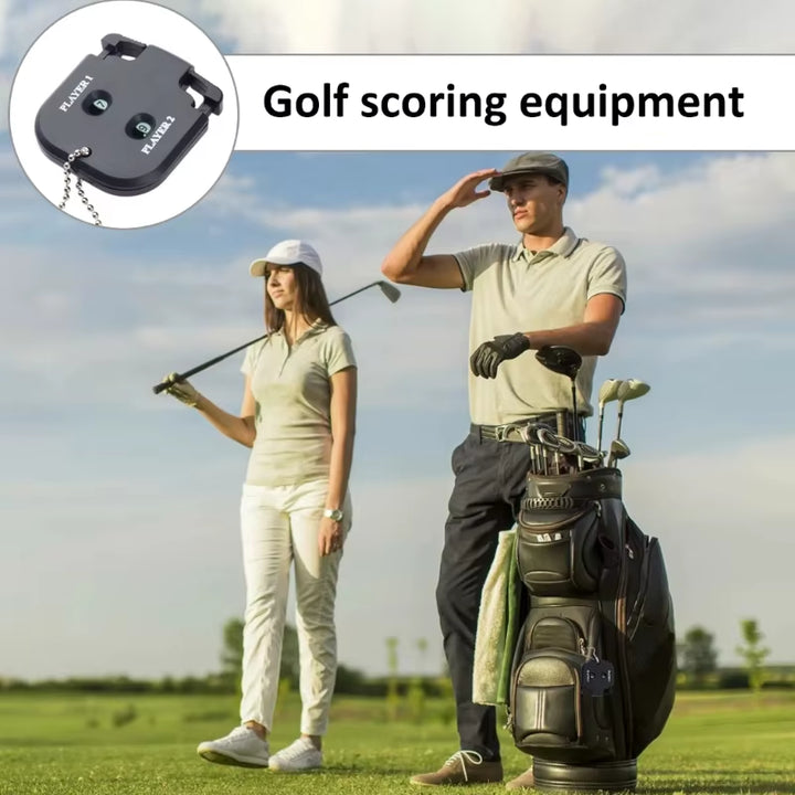 2 Player Digits Square Strokes Counter Golf Score Golf Scorer Counter